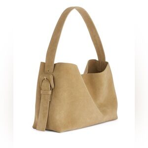 NWT Tanned Suede 100% Leather Shoulder / Tote Arket Bag